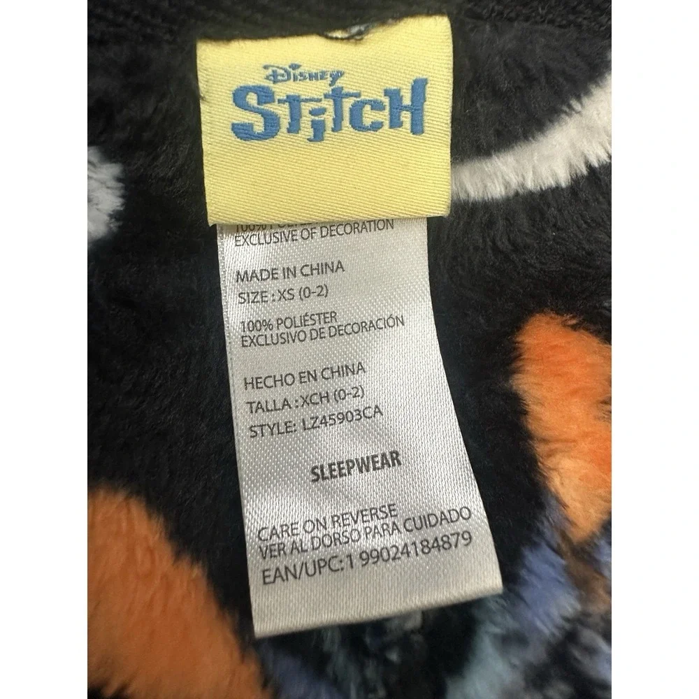NWT Women's XSmall (0-4) Stitch Halloween Novelty Cosplay One Piece Pajama - Picture 6 of 7